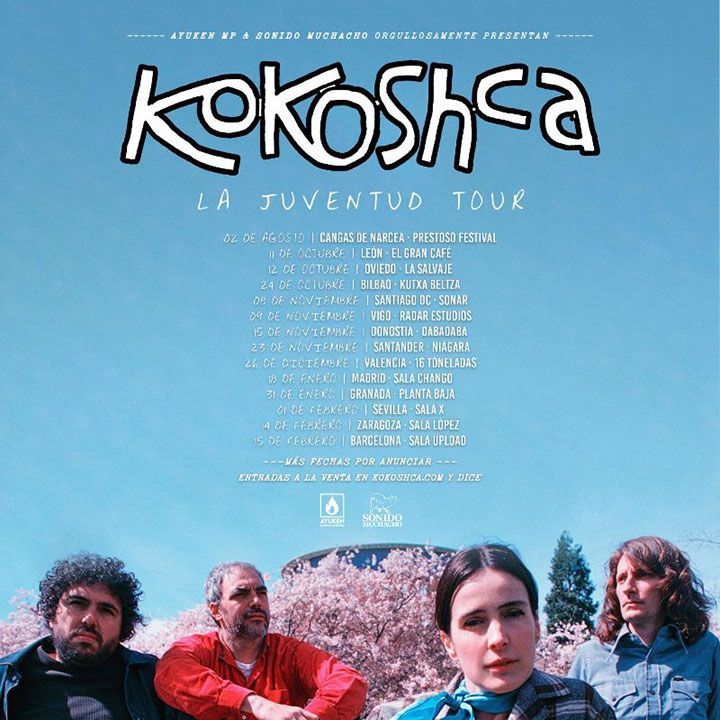 kokoscha gira españa 2024