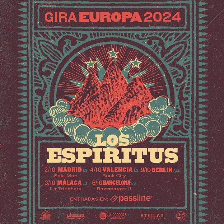 gira Los Espiritus españa octubre 2024