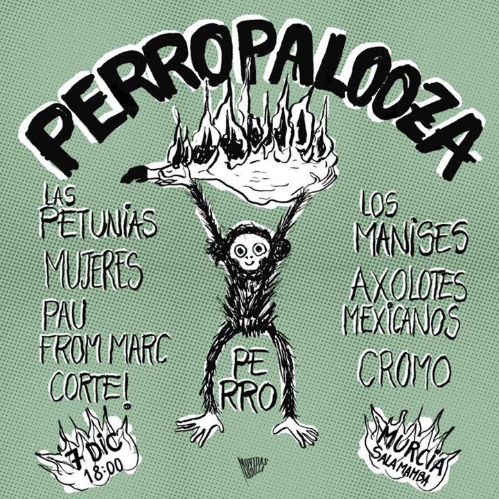 perropalooza concierto cartel 
