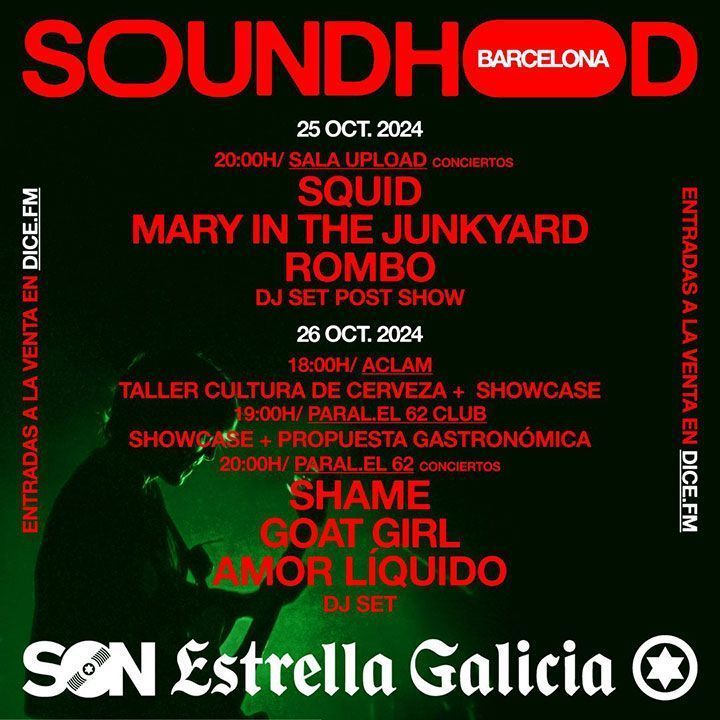 soundhood cartel barcelona estrella galicia