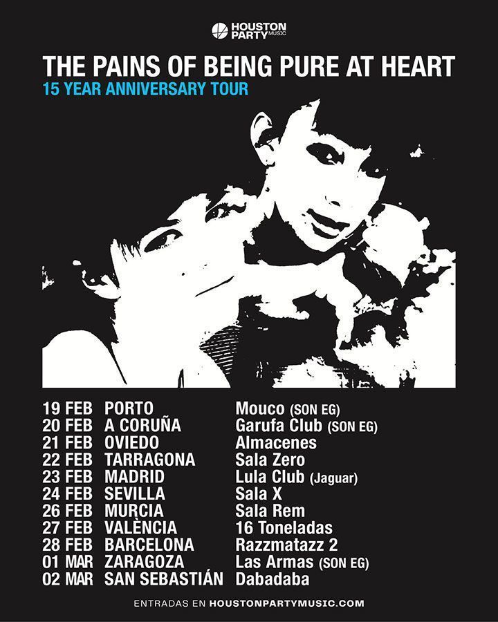 pains of being reunion gira españa