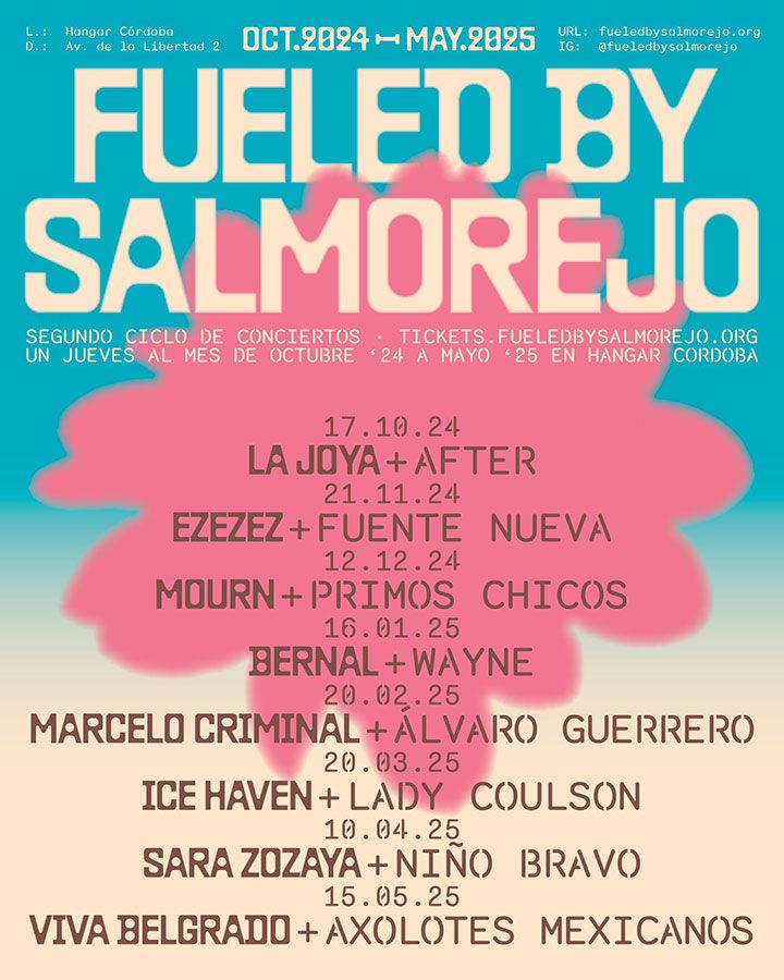 fueled by salmorejo ciclo conciertos cordoba