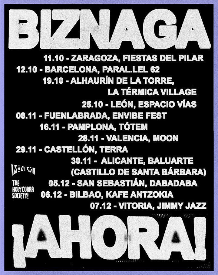 cartel conciertos biznaga ahora