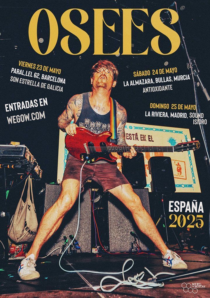 osees conciertos españa 2025