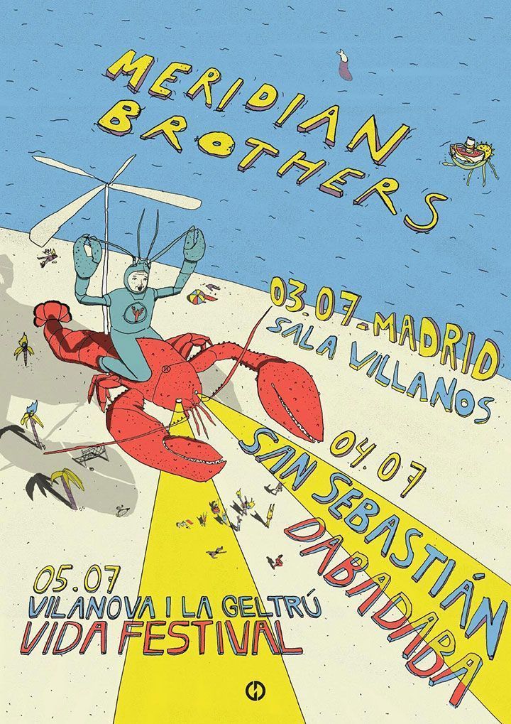 meridian brothers conciertos españa julio 2025