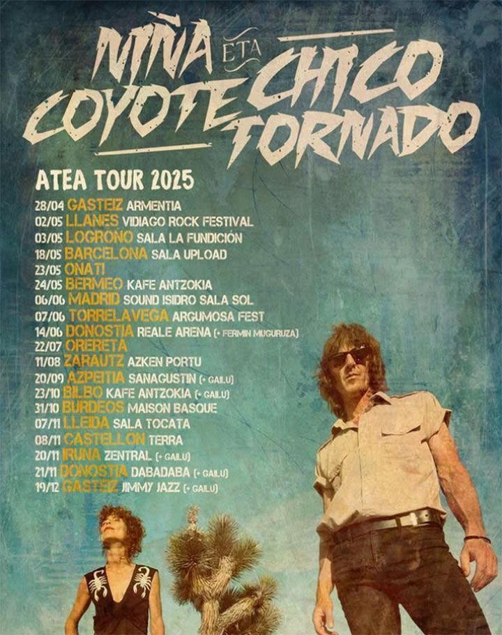 gira nuevo disco niña coyote
