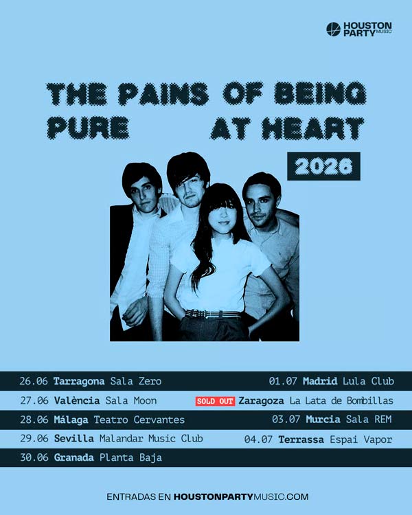 the pains of being pure at heart conciertos españa 2026